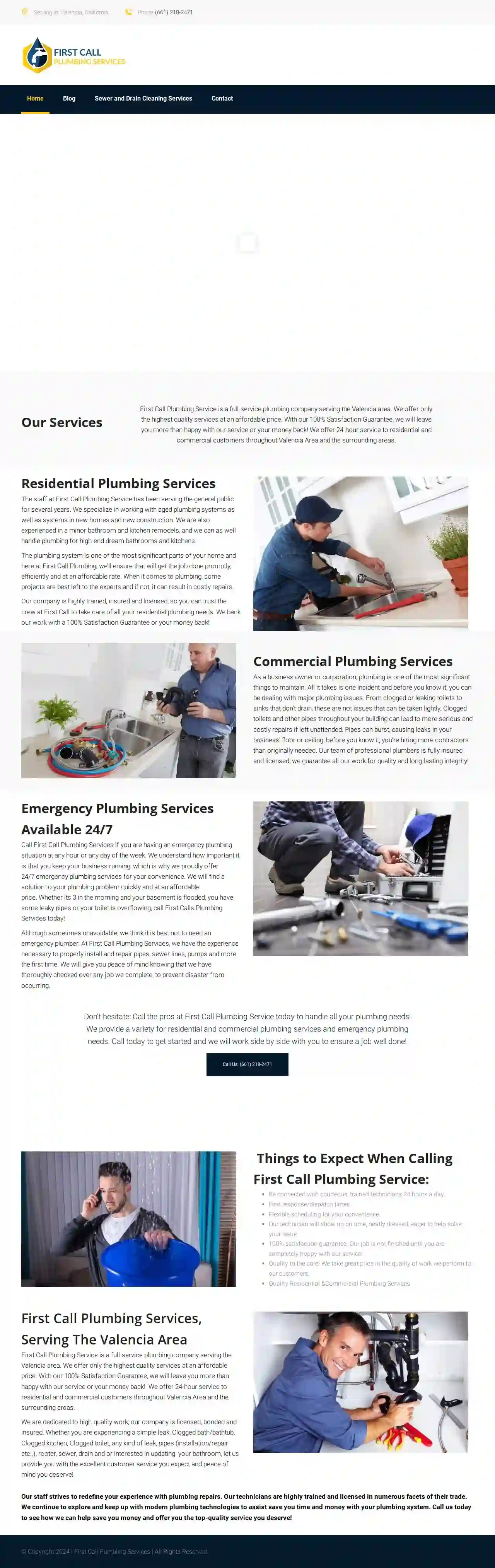 First Call Plumbing Services