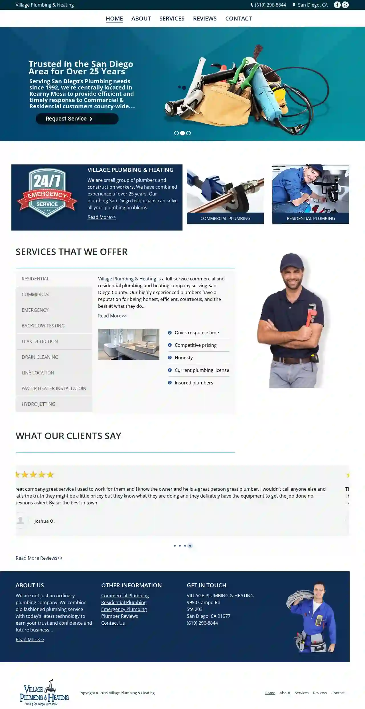 Village Plumbing - San Diego Plumbing & Heating