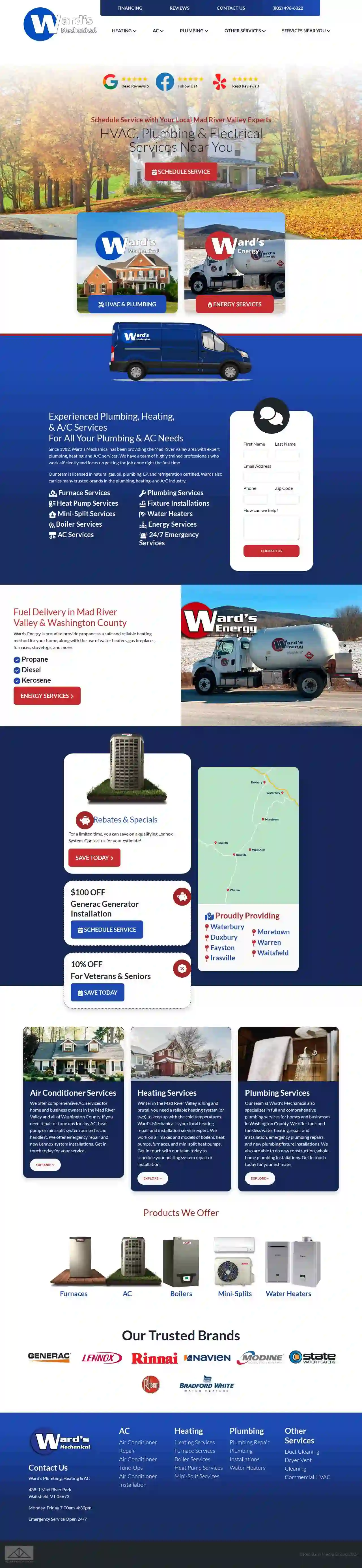 Ward's Plumbing & Heating