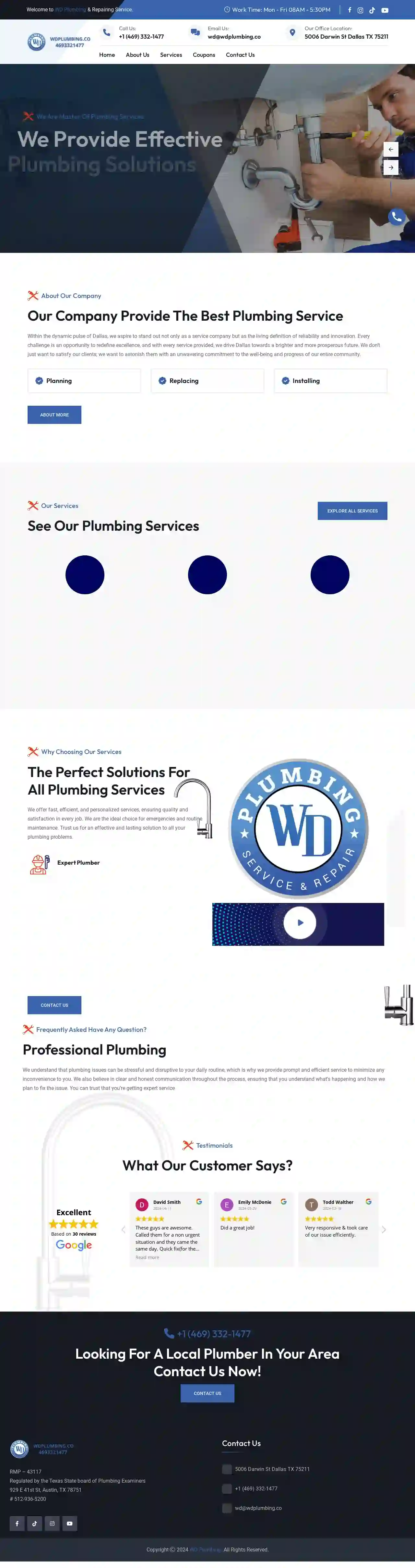 WD PLUMBING