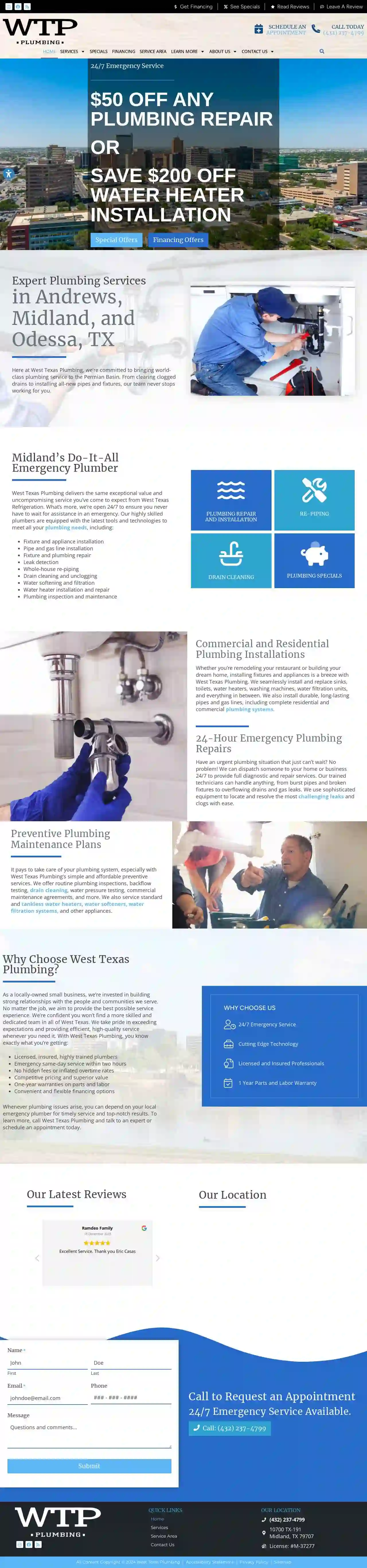 WTP West Texas Plumbing