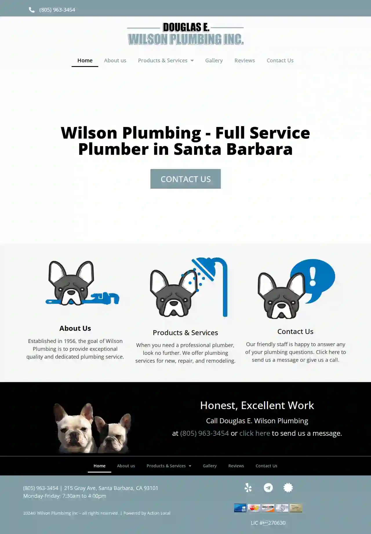 Douglas E Wilson Plumbing Inc