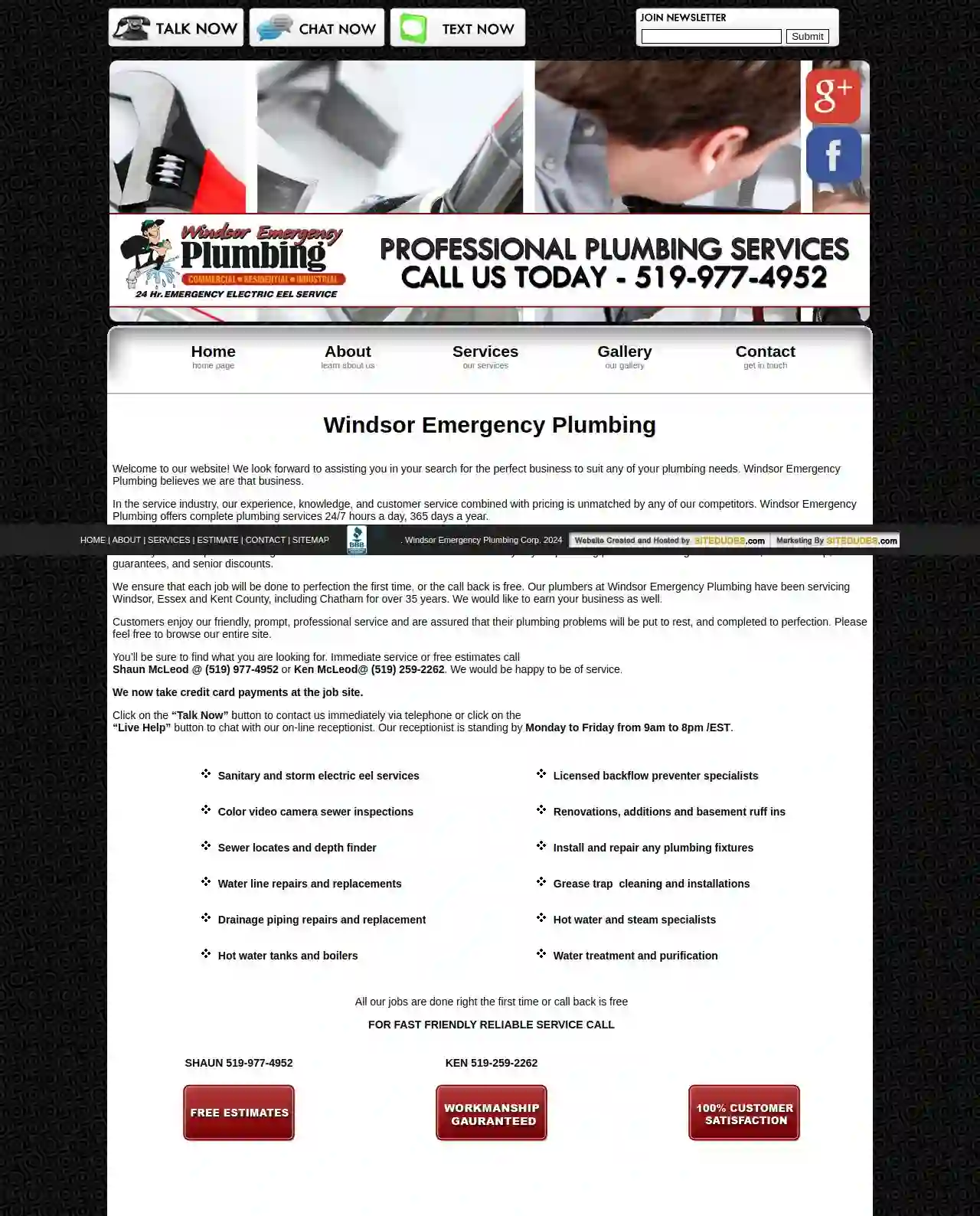 Windsor Emergency Plumbing