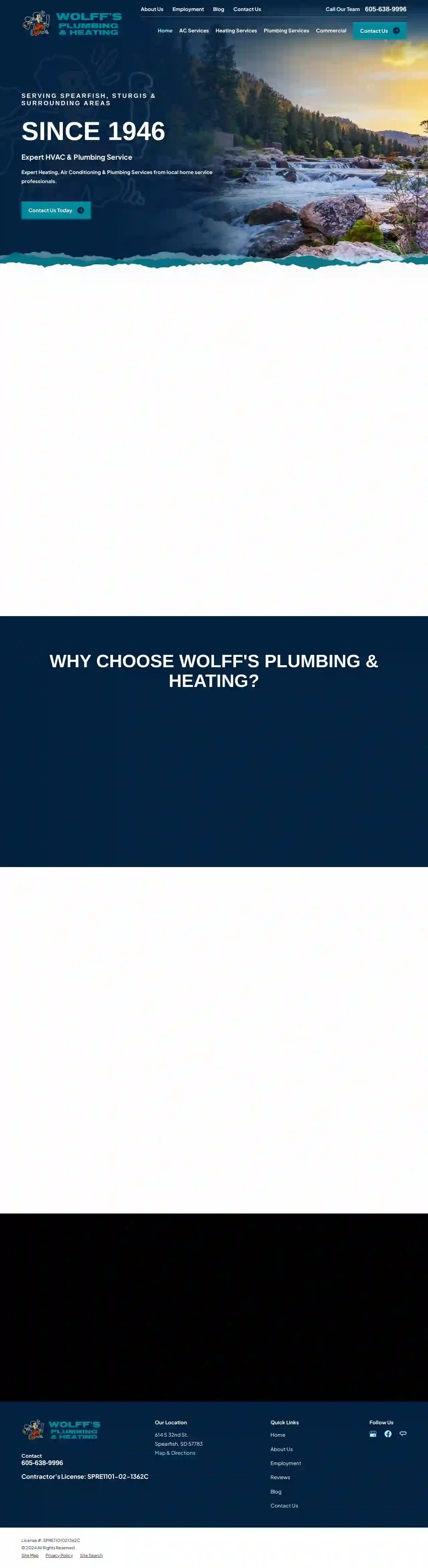 Wolff's Plumbing & Heating, Inc.